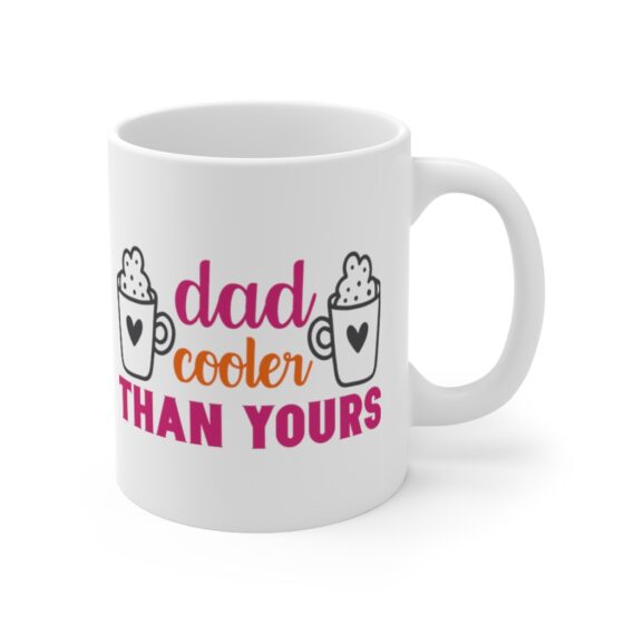 "I Make Beer Dissapear. What's Your Super Power?" - Funny Double Sided Print - White Ceramic Mug 11oz - Image 7