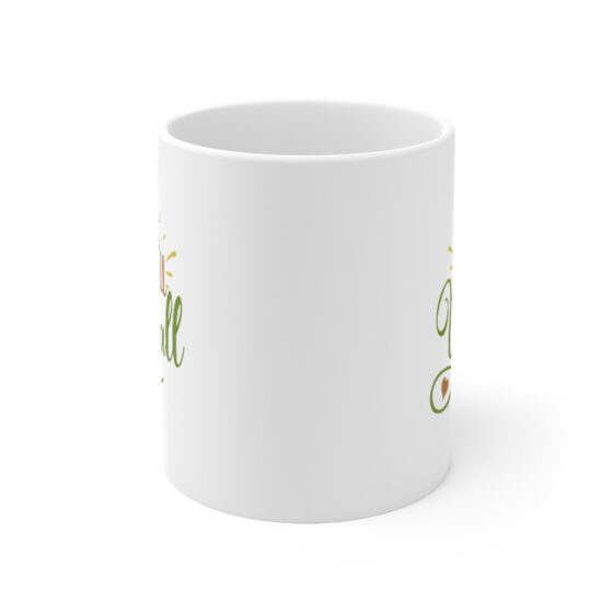 "It's Fall Y'all" - Funny Double Sided Print - White Ceramic Mug 11oz - Image 2