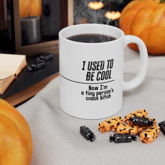 "I USED TO BE COOL" - Funny Double Sided Print - White Ceramic Mug 11oz - Image 7