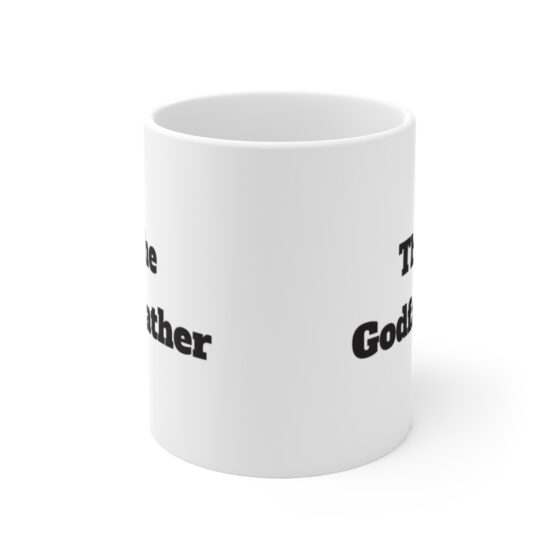 "The Godfather" - Funny Double Sided Print - White Ceramic Mug 11oz - Image 2