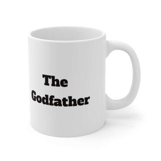 "The Godfather" - Funny Double Sided Print - White Ceramic Mug 11oz - Image 3