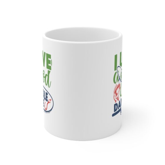 "I Love A Good Pole Dance" - Funny Double Sided Print - White Ceramic Mug 11oz - Image 2