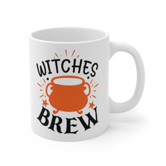 "Witches Brew" - Funny Double Sided Print - White Ceramic Mug 11oz - Image 3