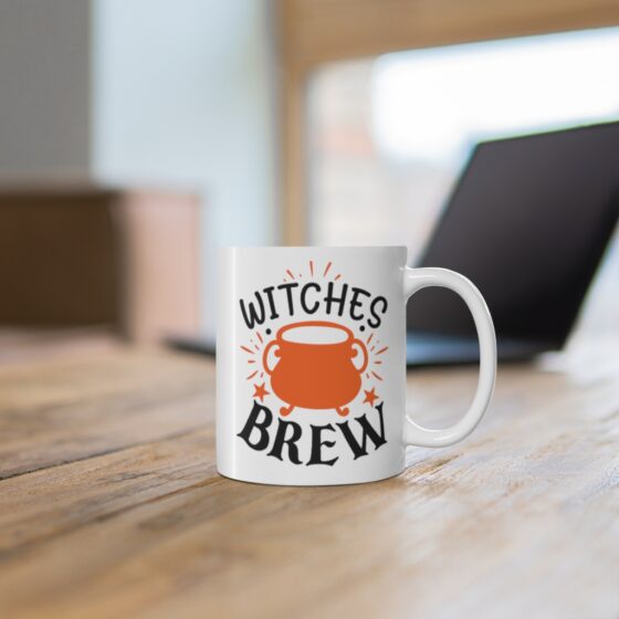 "Witches Brew" - Funny Double Sided Print - White Ceramic Mug 11oz - Image 6