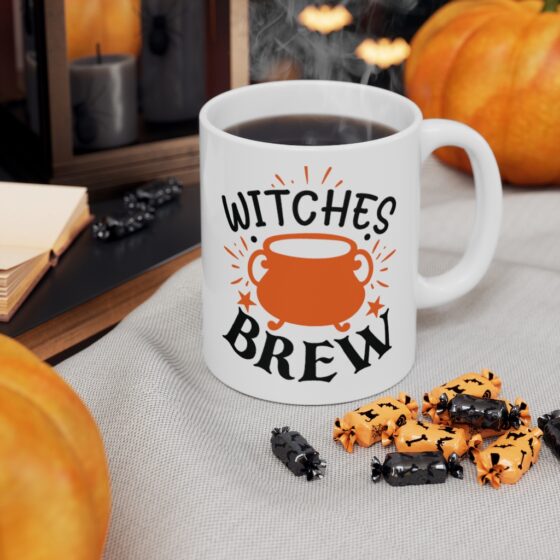 "Witches Brew" - Funny Double Sided Print - White Ceramic Mug 11oz - Image 7