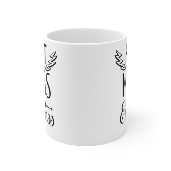 "Hot Mess Express" - Funny Double Sided Print - White Ceramic Mug 11oz - Image 2