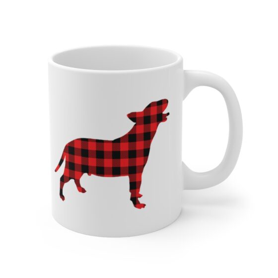 "Dog 10" - Funny Double Sided Print - White Ceramic Mug 11oz - Image 3