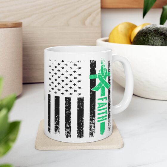 "Faith" - Funny Double Sided Print - White Ceramic Mug 11oz - Image 7