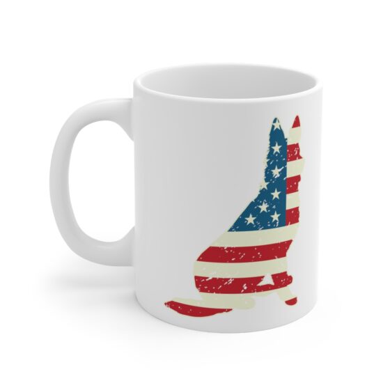 "Freedom" - Funny Double Sided Print - White Ceramic Mug 11oz