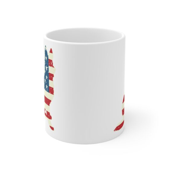 "Freedom" - Funny Double Sided Print - White Ceramic Mug 11oz - Image 2