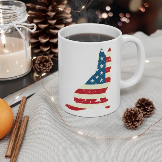 "Freedom" - Funny Double Sided Print - White Ceramic Mug 11oz - Image 4