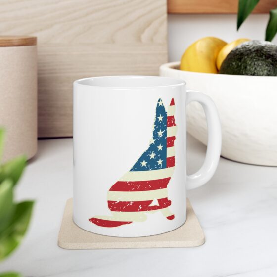 "Freedom" - Funny Double Sided Print - White Ceramic Mug 11oz - Image 7