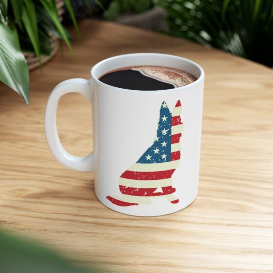 "Freedom" - Funny Double Sided Print - White Ceramic Mug 11oz - Image 8