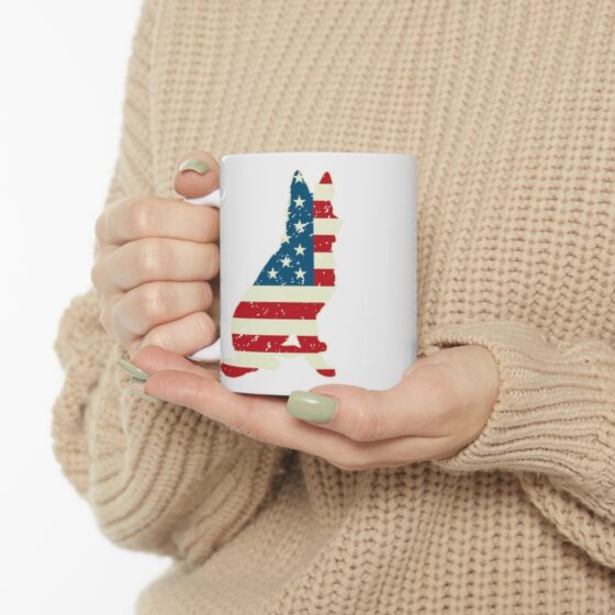 "Freedom" - Funny Double Sided Print - White Ceramic Mug 11oz - Image 10