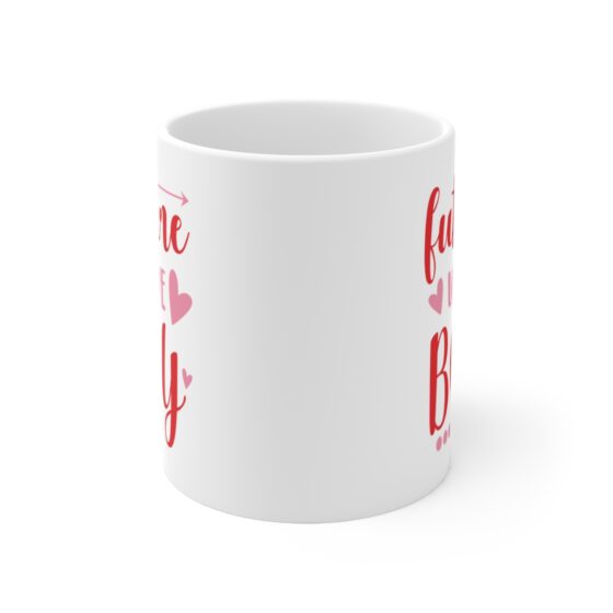 "Future Love Boy" - Funny Double Sided Print - White Ceramic Mug 11oz - Image 2