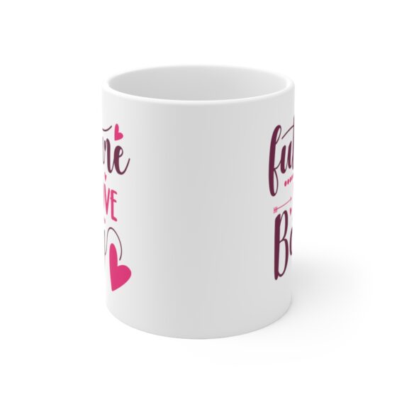 "Future Love Boy" - Funny Double Sided Print - White Ceramic Mug 11oz - Image 2