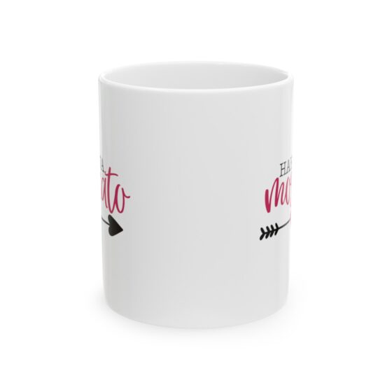 "Hakuna Moscato" - Funny Double Sided Print - White Ceramic Mug 11oz - Image 2